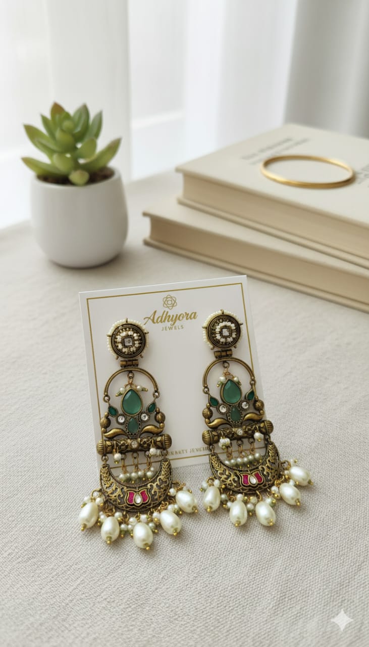 The Heritage Jhumka Earrings