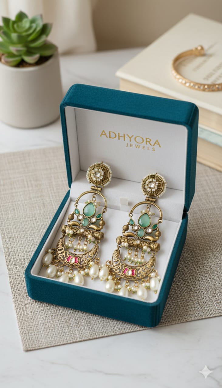 The Heritage Jhumka Earrings