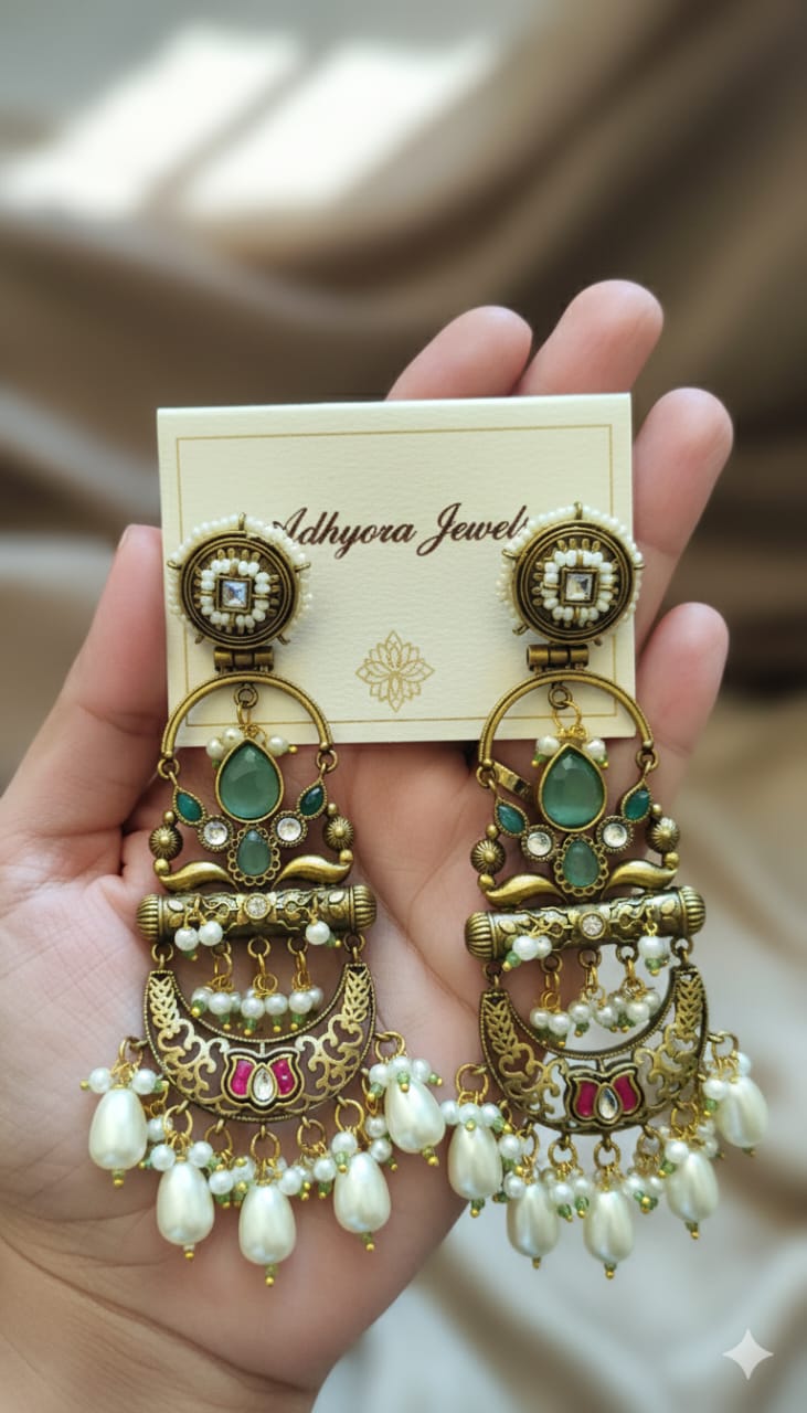 The Heritage Jhumka Earrings