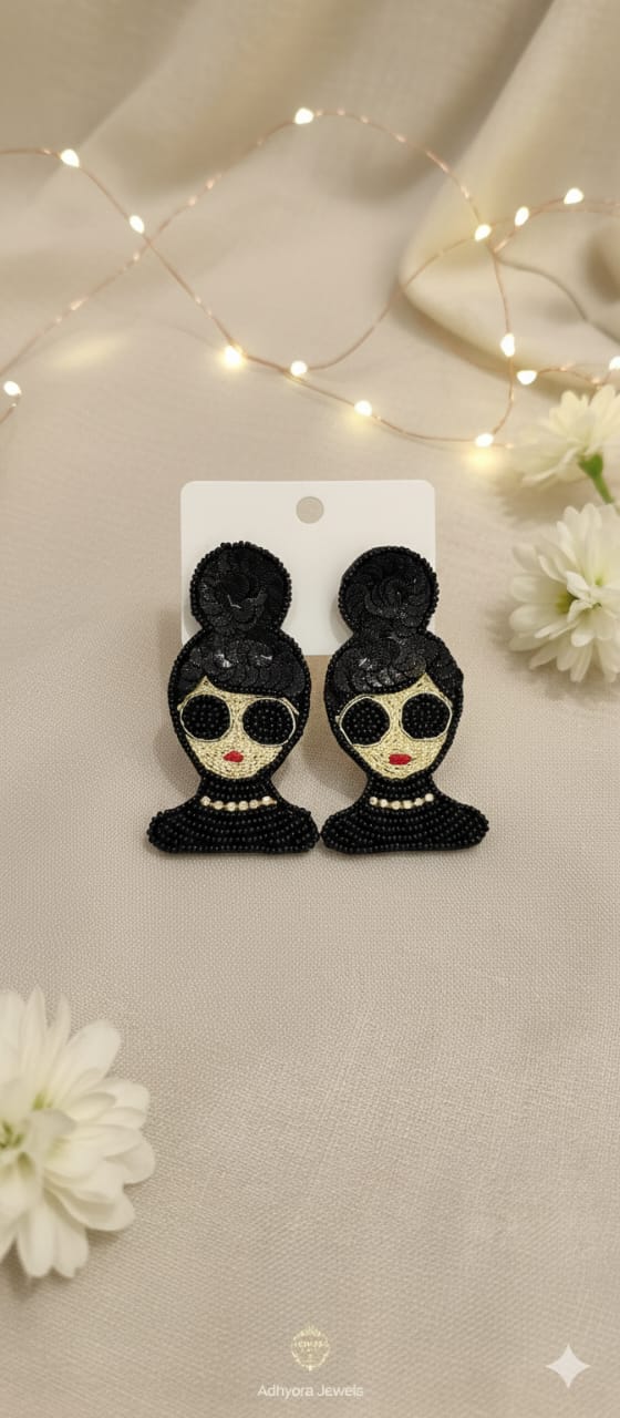 The Artisan's Meadow Beaded Earrings