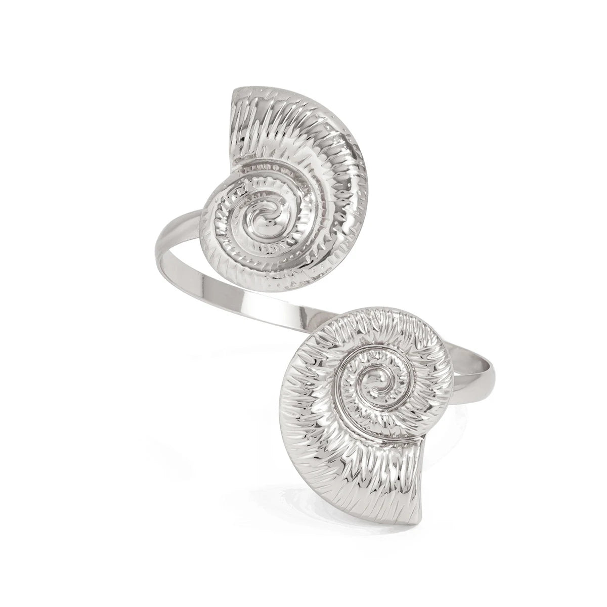 Luxury Gold Color Arm Bangles Stainless Steel Ocean Elements Bracelet Jewelry for Women, Hypoallergenic Gift & Party Accessories