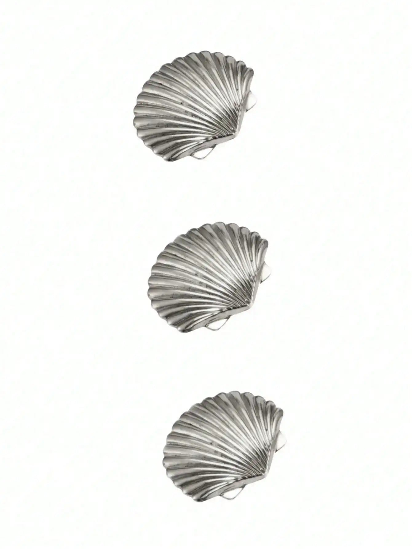 Women's Metal Hairpin Fashion Personality Elegant Hair accessories Y2K Kauri Conch Starfish Hairpin Halloween decorativ