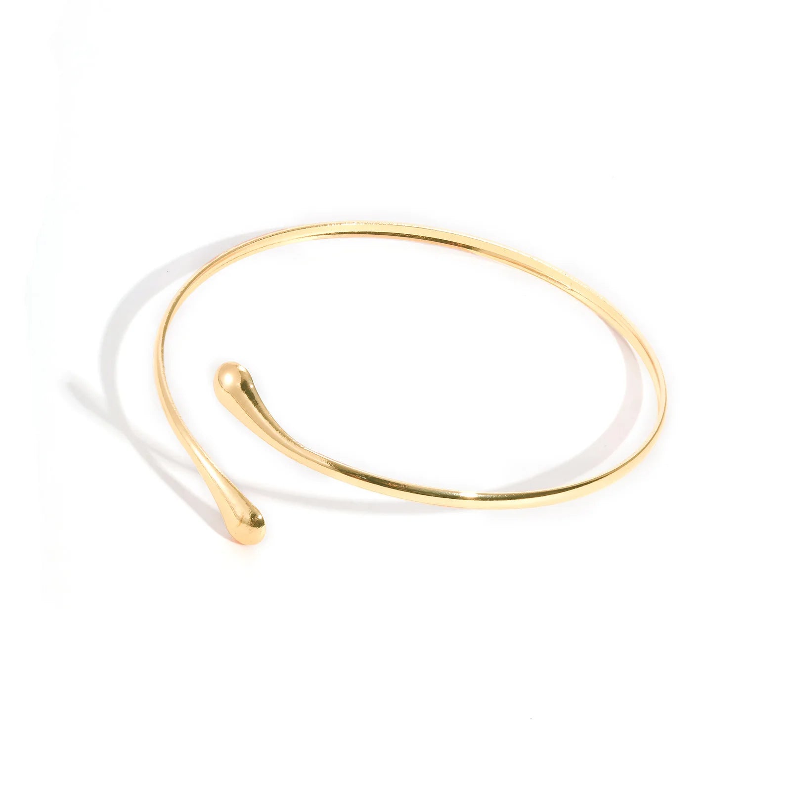 Vintage Boho Simple Arm Bracelet for Women Stainless Steel Geometric Coil Upper Arm Band Armlets Cuff Bangle Adjustable Jewelry