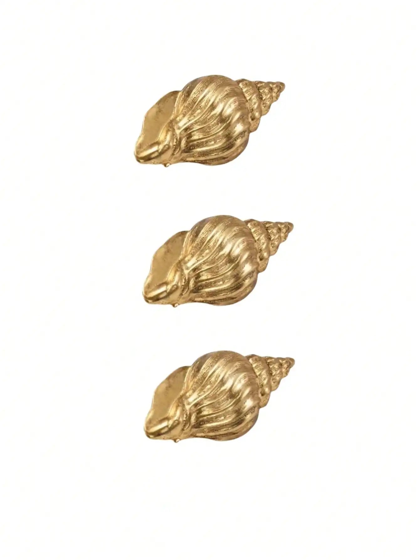 Women's Metal Hairpin Fashion Personality Elegant Hair accessories Y2K Kauri Conch Starfish Hairpin Halloween decorativ