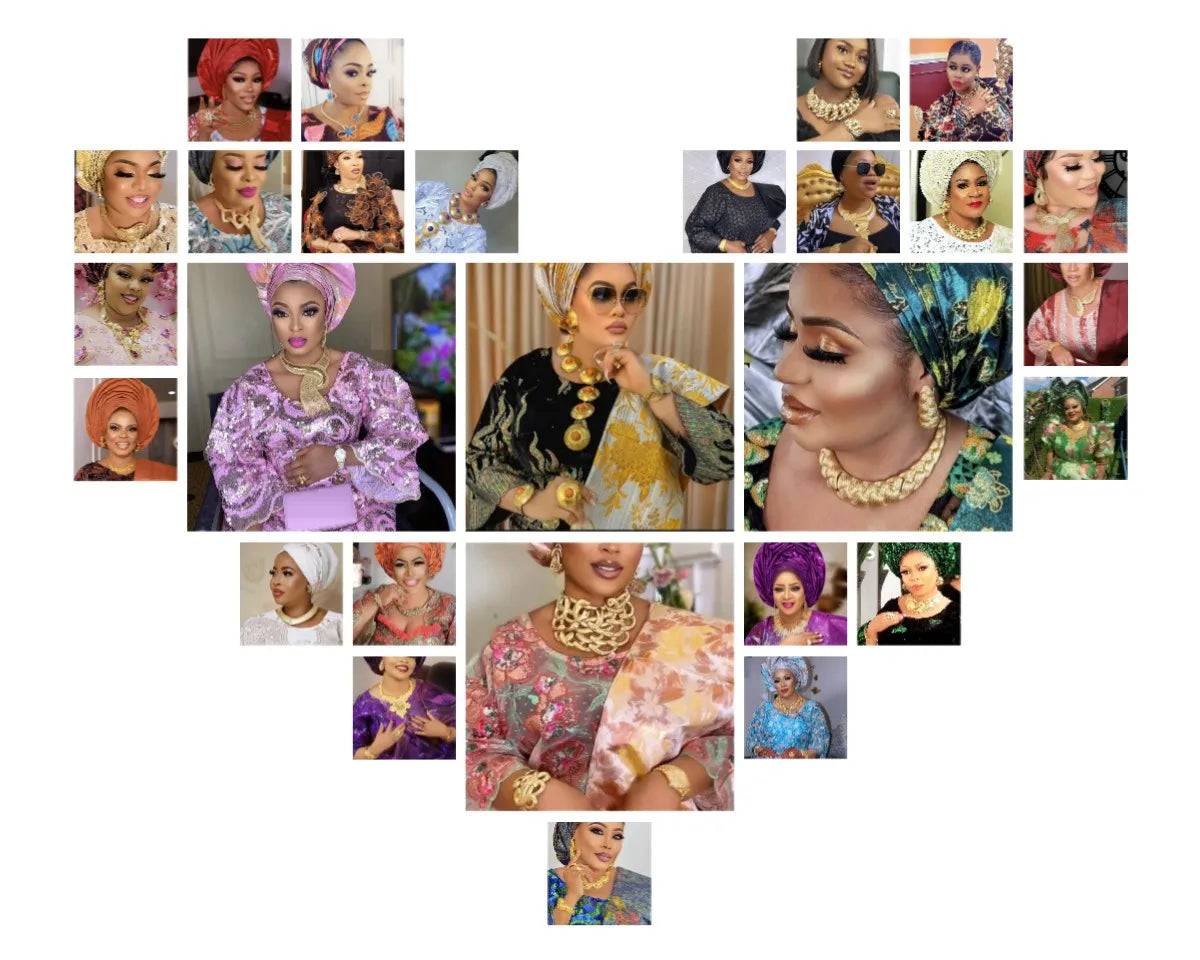 Fashion Italian Dubai Gold Plated Jewelry Set Simple Style Big Pendant Necklace Light Weight Jewelry Set for Woman FHK22986